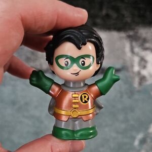 LitTLE people DC Bronze and Green Robin Kids Action Figure